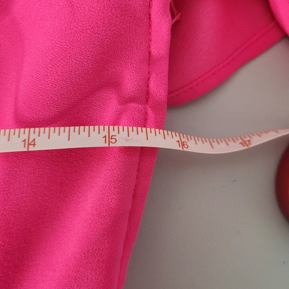 Lilly Pulizer One-Shoulder Pink Jumpsuit, Size 4 - Picture 9 of 10